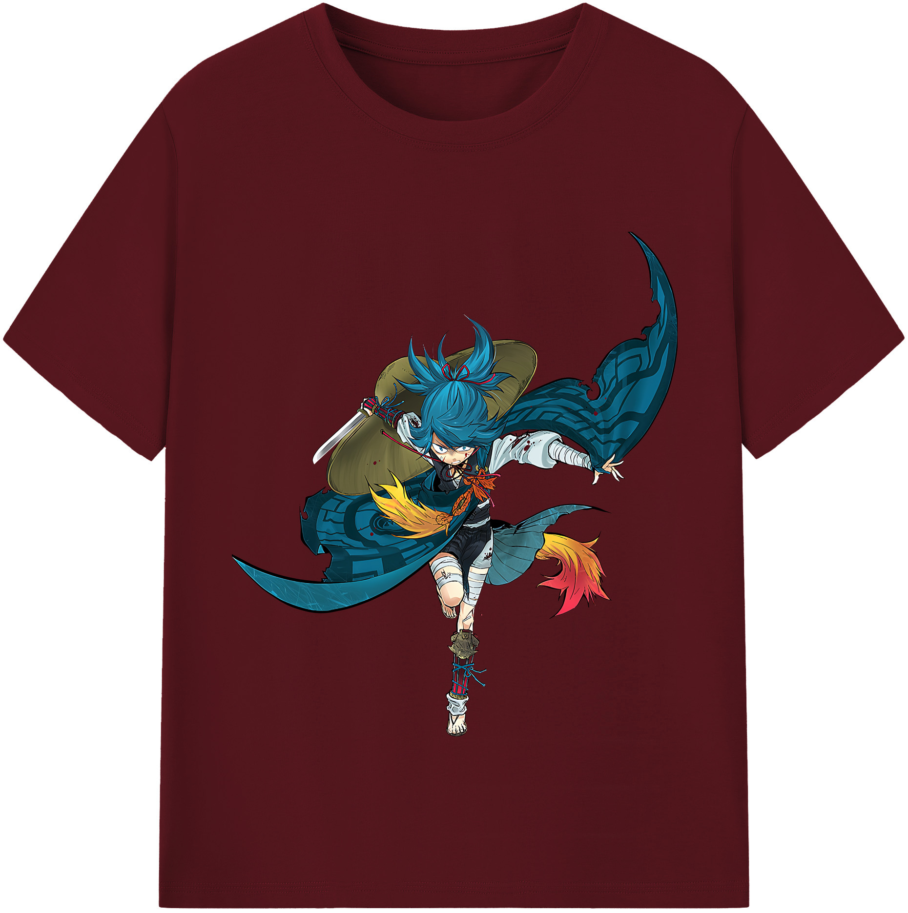 （画像用） 刀剣乱舞 Touken Ranbu 綿100％半袖Tシャツ（フロントプリント）